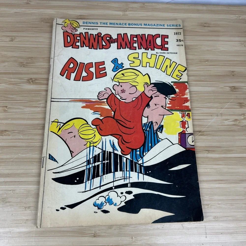 Dennis The Menace Comic Lot (9) Fawcett Silver Bronze Age‎ Giant Bonus Issues